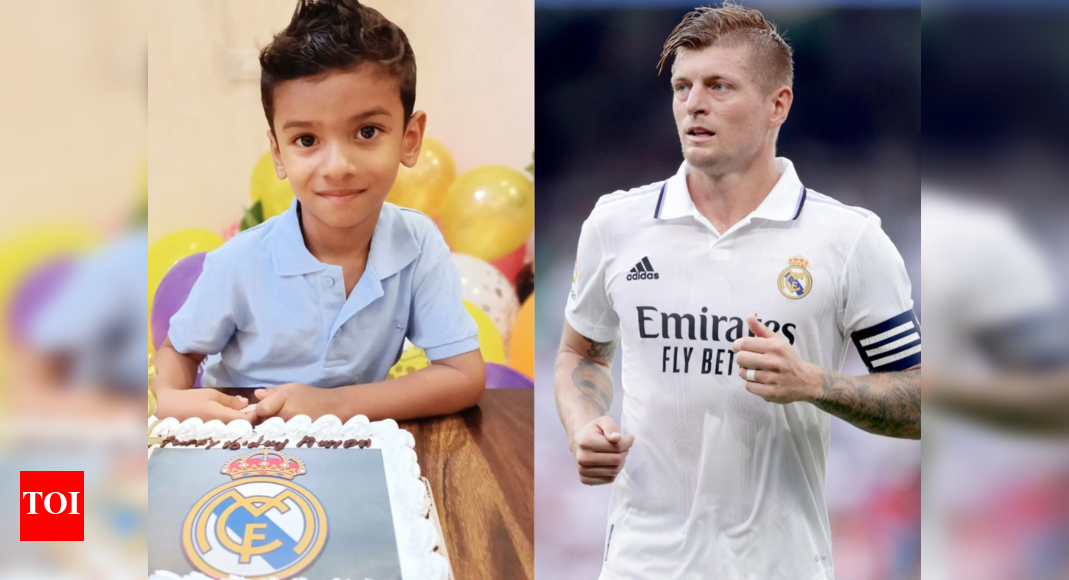 Bengaluru's 5 year old footballer Aaron Raphael on meeting his hero ...