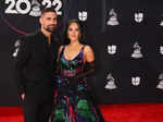 US singer Becky G and soccer player Sebastian Lletget afp