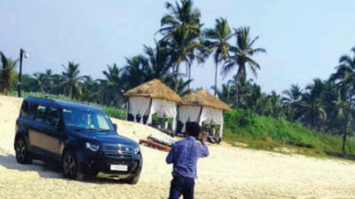 Goa: SUV on beach mows down 2 gulls, nearly hits tourist warden