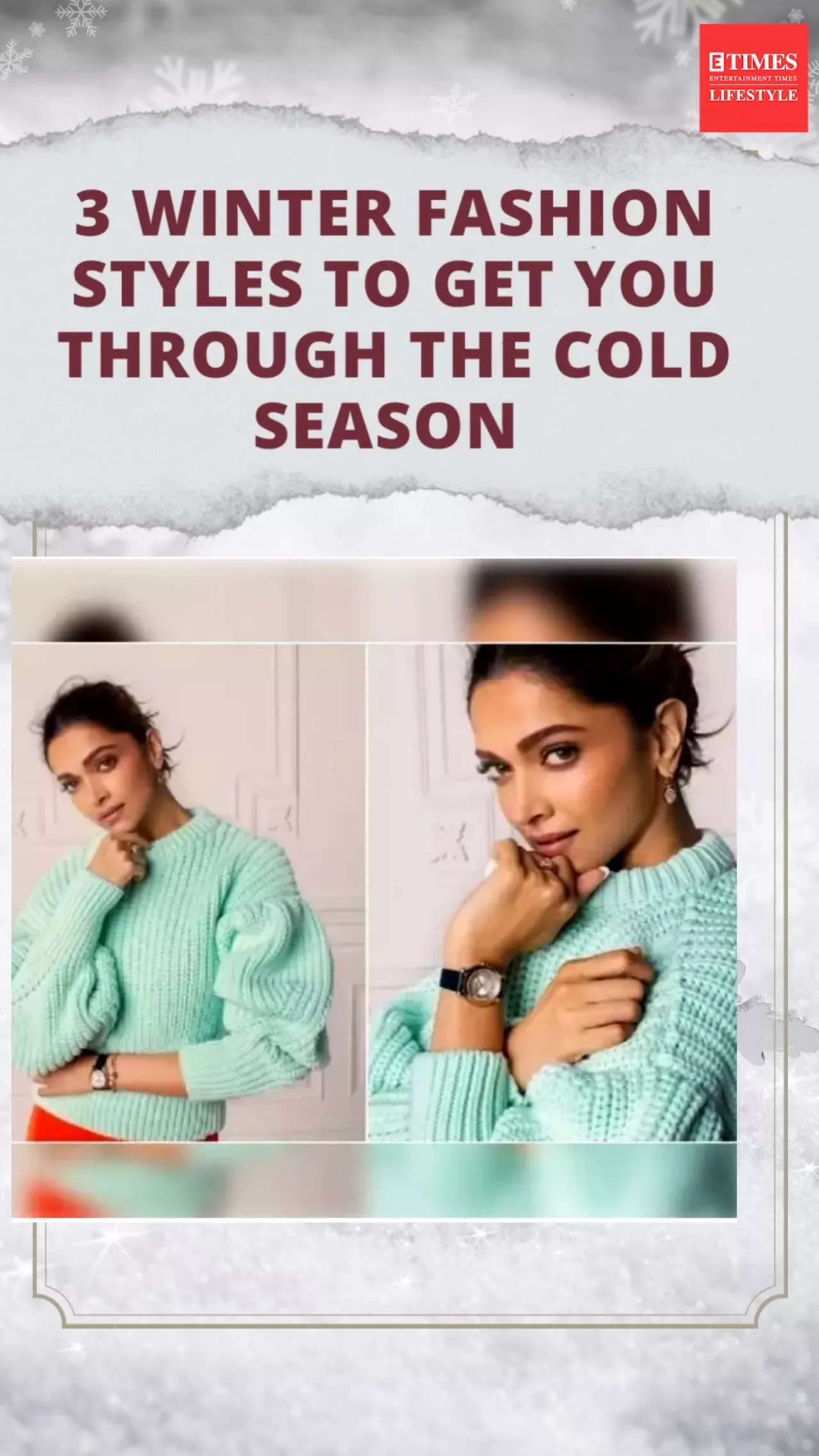 3 winter fashion styles to get you through the cold season - Times of India