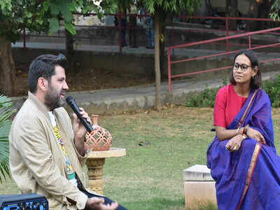 French muralist Fabien Poes shares his experience of painting Indian Goddess