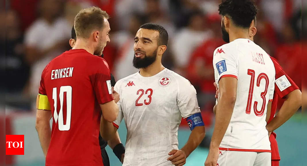 FIFA World Cup: Tunisia hold Denmark to a goalless draw | Football News – Times of India