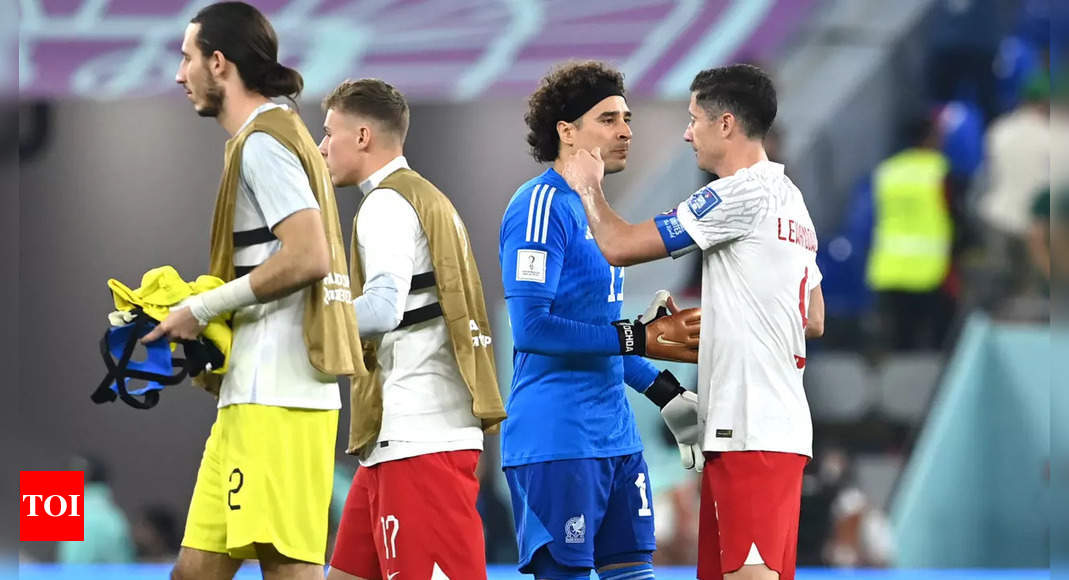 FIFA World Cup: Lewandowski misses penalty as Poland and Mexico play out a goalless draw | Football News – Times of India