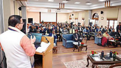 Three-day chintan shivir kicks off in Mussoorie; think development, says CM Pushkar Singh Dhami