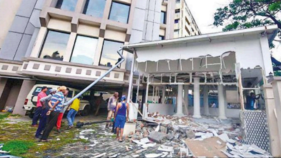 Chennai Metropolitan Development Authority demolishes part of building for setback violations