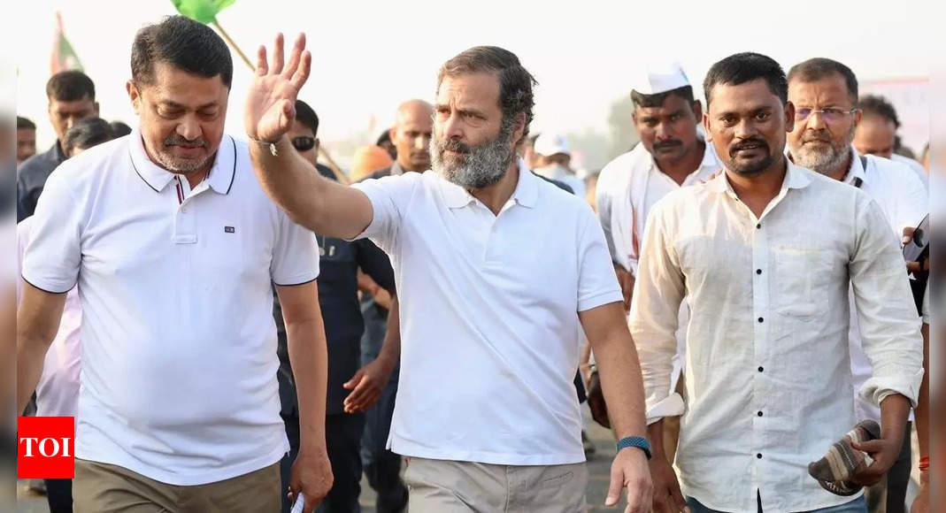 Rahul Gandhi’s Bharat Jodo Yatra enters MP | India News – Times of India