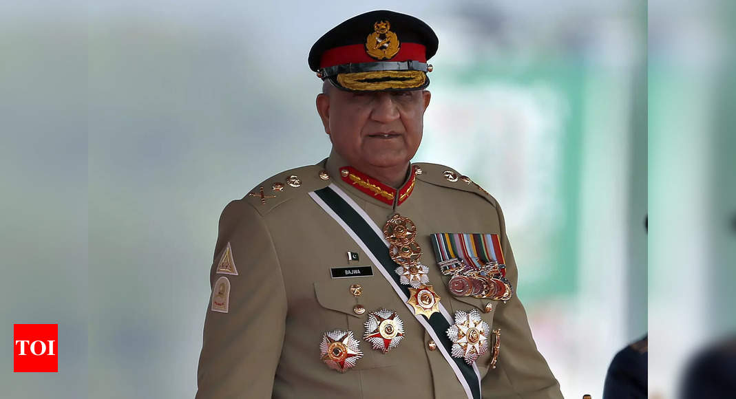 Pakistan govt receives names of senior generals for next army chief – Times of India