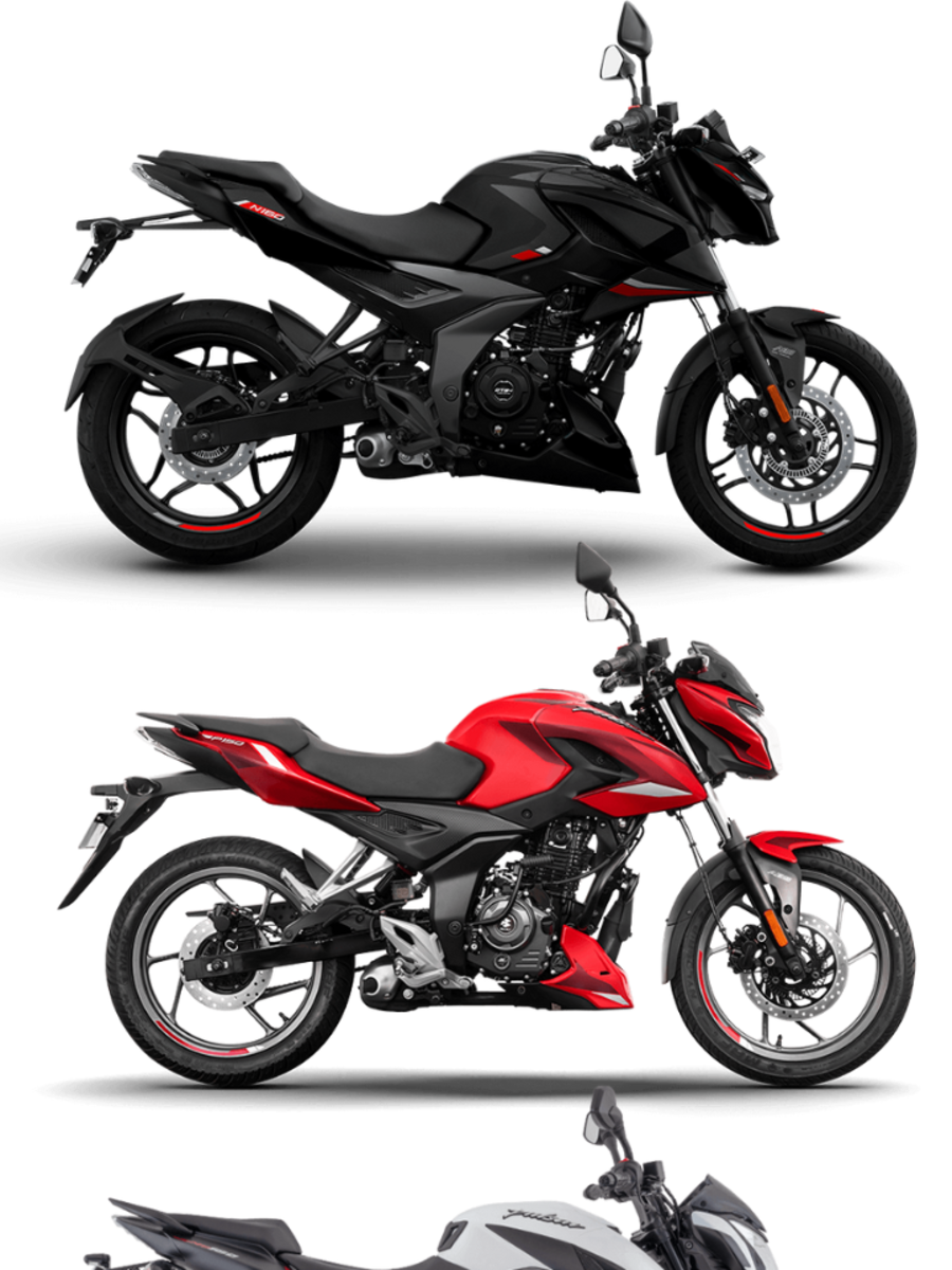 New Bajaj Pulsar P150 Vs NS160 Vs N160: Key Differences Explained In ...