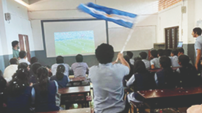 Kozhikode: Anti-climax after school screens Argentina match