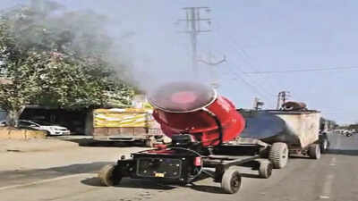 Anti-smog guns: It’s all smoke and mirrors in Ludhiana