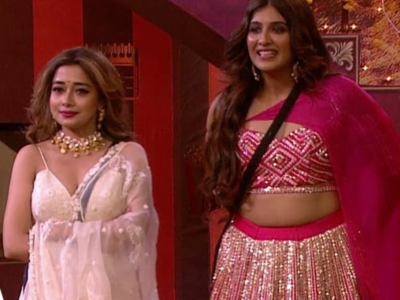 Bigg Boss Tina Datta Nimrit Kaur Ahluwalia Get Into A Verbal