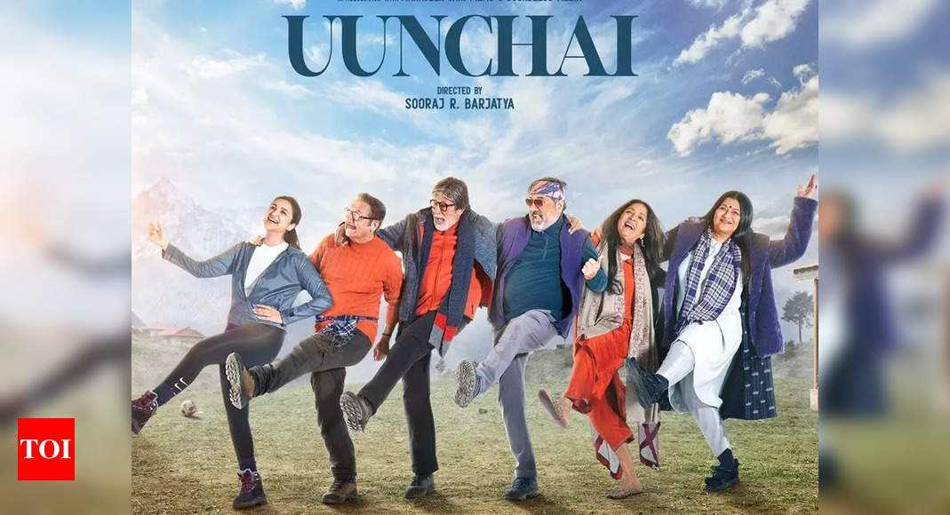 ‘Uunchai’ box office collection Day 12: Sooraj Barjatya directorial sees minor growth – Times of India