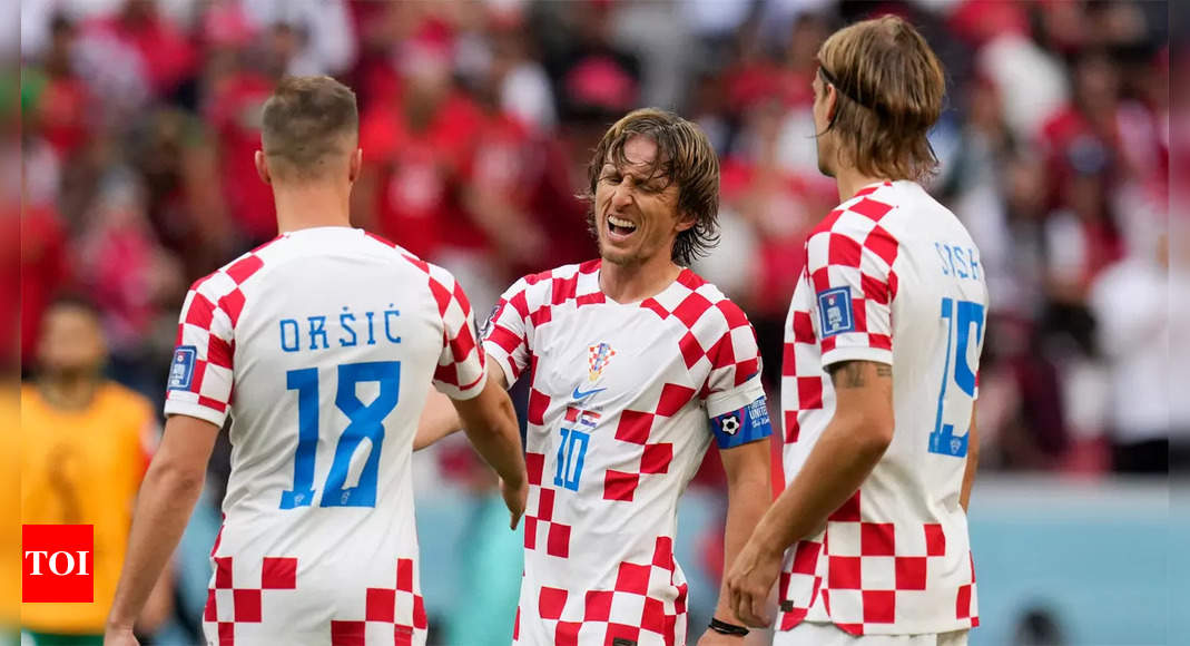 Morocco vs Croatia Highlights: Morocco hold Croatia to a goalless draw in FIFA World Cup 2022 | Football News – Times of India