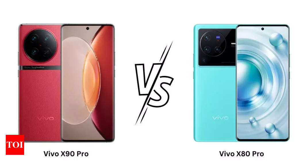 Vivo: Vivo X90 Pro vs Vivo X80 Pro: How the two X-series smartphones  compare - Times of India