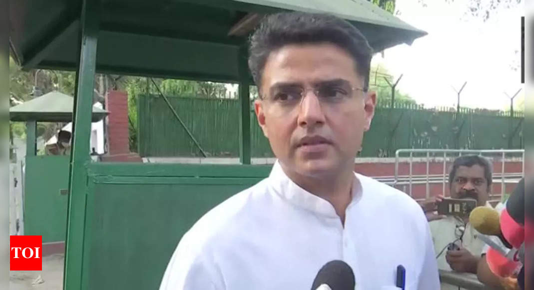 Sachin Pilot: Bharat Jodo Yatra will be successful in Rajasthan | India News – Times of India