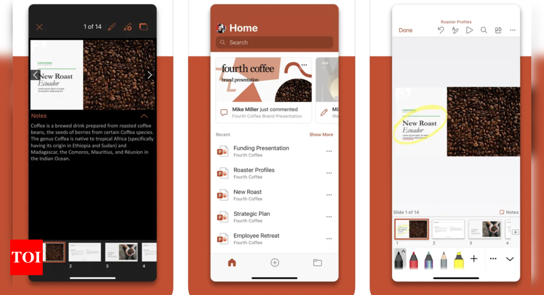 Microsoft PowerPoint app for iOS is getting portrait mode