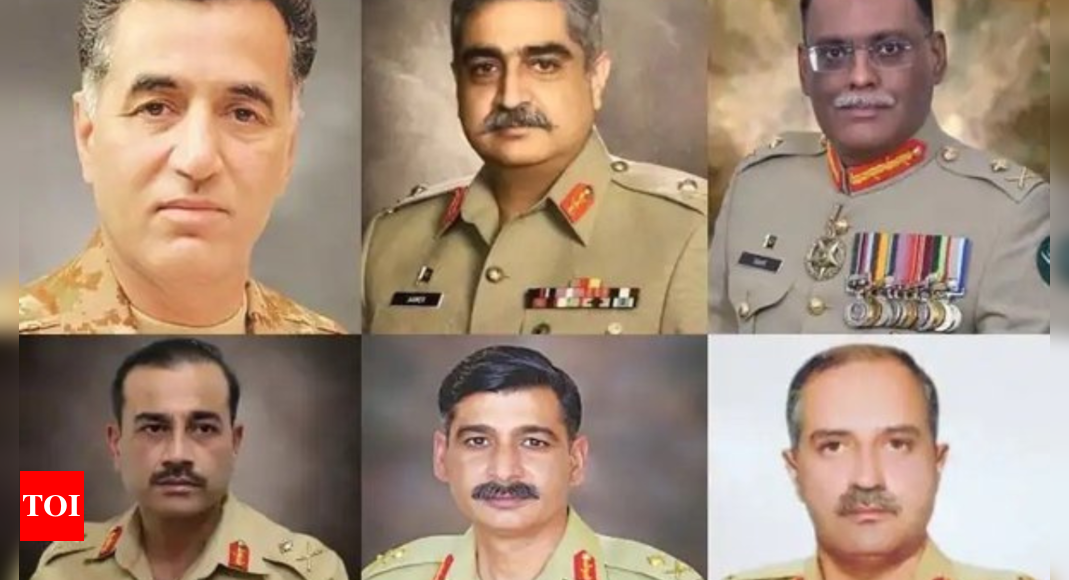 Pakistan government-army stalemate over next military chief ends as PM’s office gets list of names – Times of India