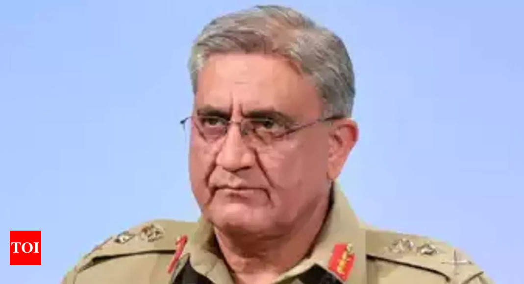 In last speech, Pakistan army chief slams critics for ‘anti-military narrative’ – Times of India