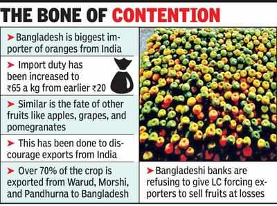 B’desh ups duty on Vid oranges, growers and traders in distress