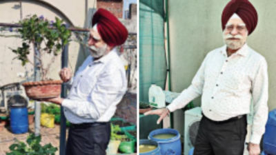 Veteran's zero waste house is a perfect recycling model for Ludhiana