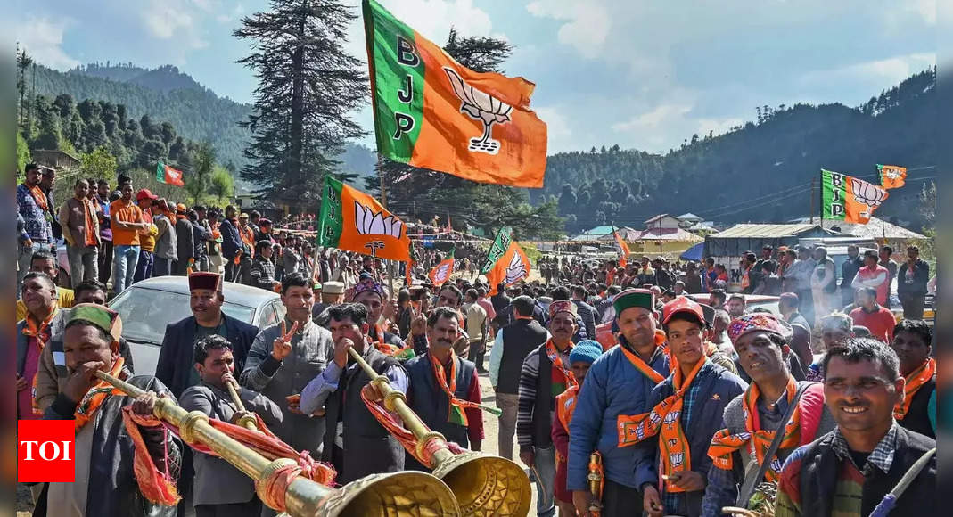 Audio clips about Himachal ‘sabotage’ leave BJP worried | India News – Times of India