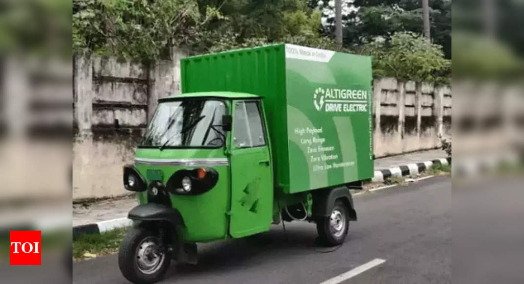 Commercial EV co Altigreen eyes ₹1k cr in fresh fund-raise – Times of India