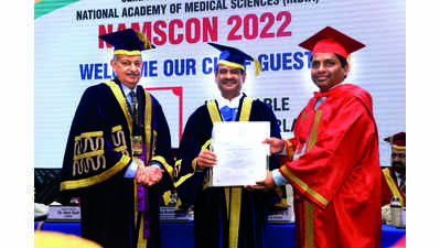 IIT-BHU prof awarded, gets NAMS membership
