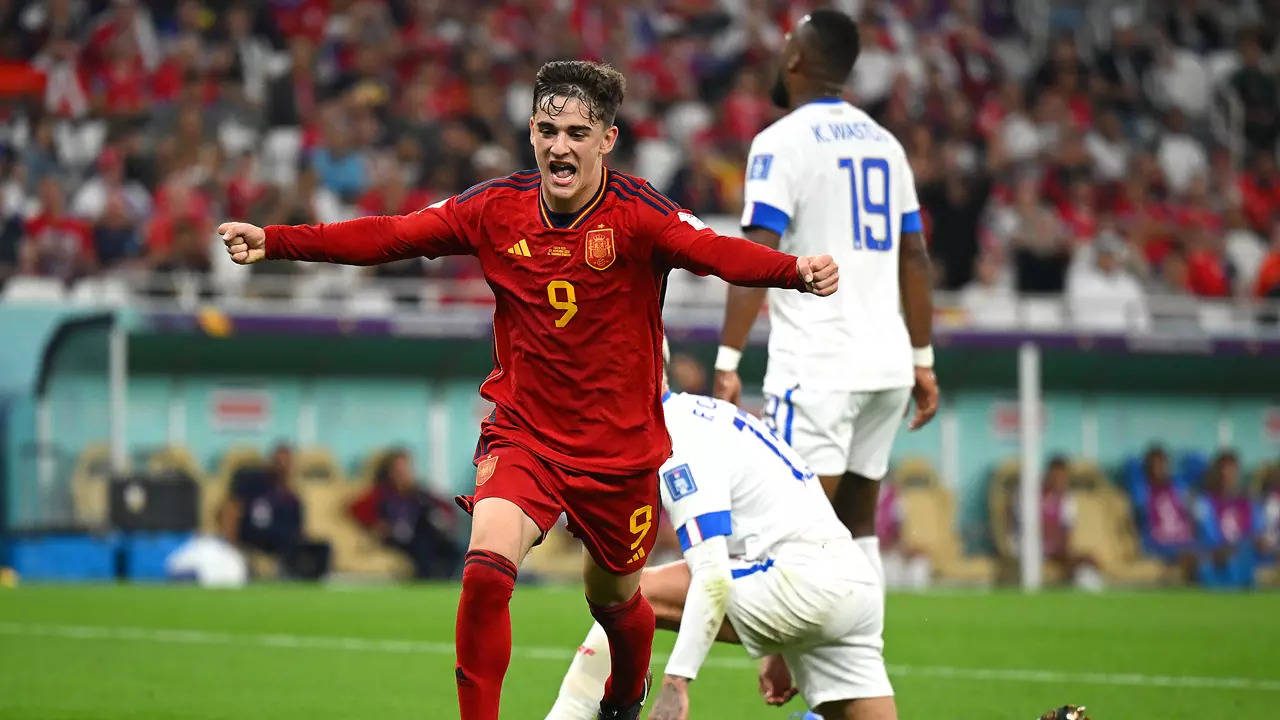 Spains Gavi becomes youngest FIFA World Cup goal-scorer since Pele Football News