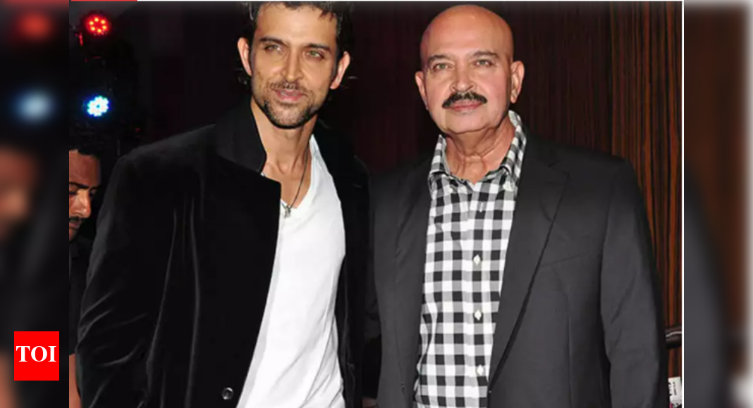 Rakesh Roshan shakes a leg on the sets of a singing reality show, elated son Hrithik Roshan