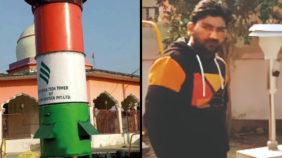 Pollution tower in this Uttar Pradesh village making heads turn