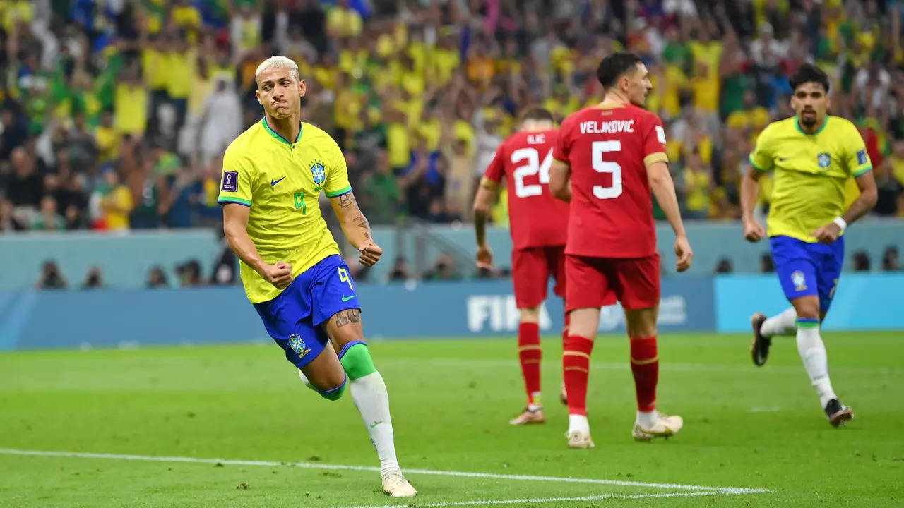 FIFA World Cup 2022 Brazil vs Serbia Highlights Brazil beat Serbia 2-0 in their opening match