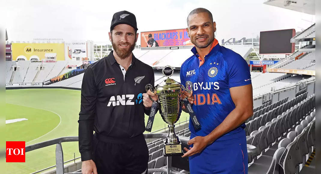 India vs New Zealand: India begin ODI World Cup preparation, but Kane Williamson stays in present | Cricket News – Times of India