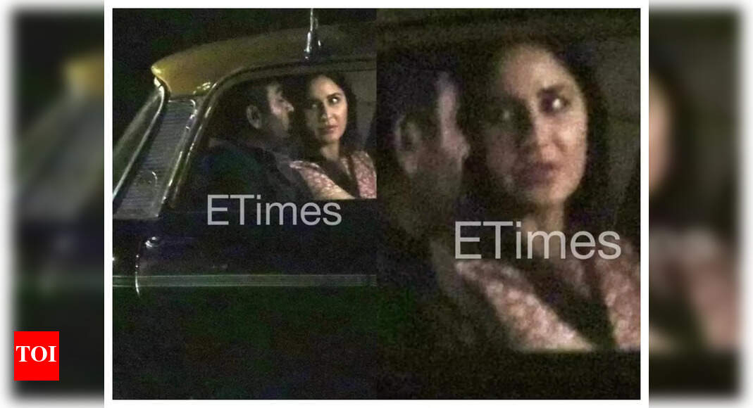 Katrina Kaif and Vijay Sethupathi ride around South Mumbai in a taxi ...