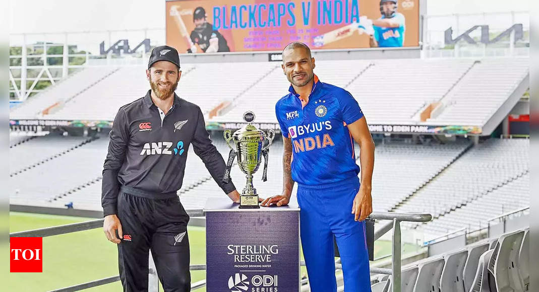 India vs New Zealand: Eye on 2023 World Cup, India start 50-over auditions under temporary leader Shikhar Dhawan | Cricket News – Times of India