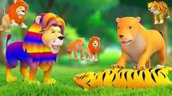 Watch Latest Children Hindi Story 'Colorful Lion Tiger Fight' For Kids - Check Out Kids Nursery Rhymes And Baby Songs In Hindi