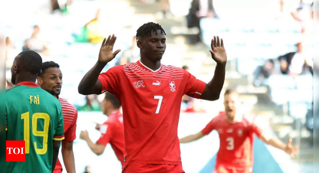 Breel Embolo refuses to celebrate the goal against Cameroon in FIFA World Cup 2022 | The Times of India | Football News – Times of India