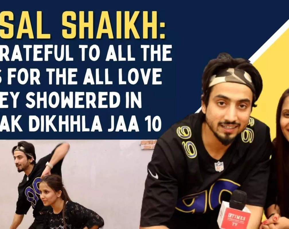 
Jhalak Dikhhla Jaa 10's Faisal Shaikh: I'm grateful to fans for all the love they showered on me
