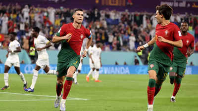 Portugal vs Ghana Highlights: Ronaldo sets record as Portugal edge Ghana 3-2