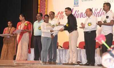 Take pride in your tribal identity, work for welfare of society, Gaude tells tribal students