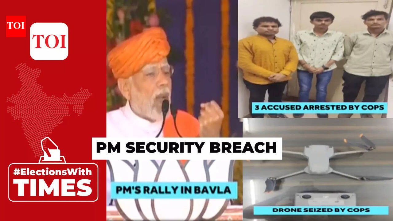 PM Modi security breach: 3 arrested, multi-agency probe initiated