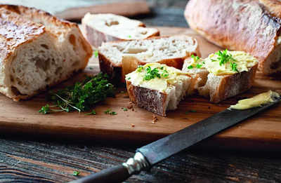 Butter boards trend, on tables & feeds