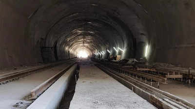 60 percent work completed on India’s longest rail tunnel in Jammu and Kashmir