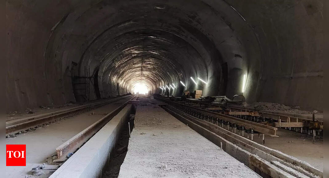 60 percent work completed on India’s longest rail tunnel in Jammu and Kashmir Jammu News