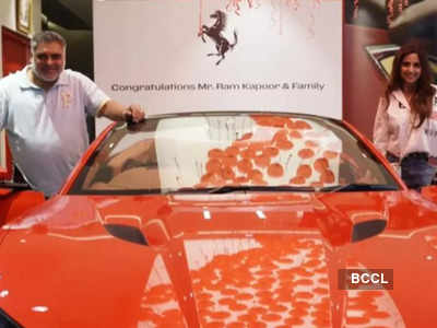 Actor Ram Kapoor and wife Gautami are now proud owners of a red luxurious car worth Rs 3.5 crore