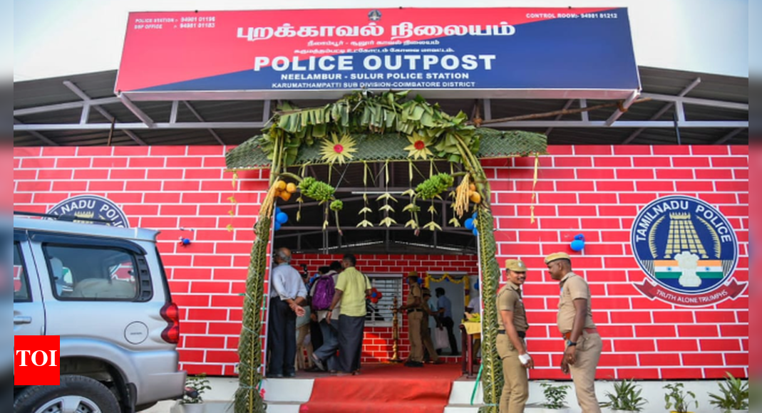 Police outpost opened at Neelambur | Coimbatore News - Times of India