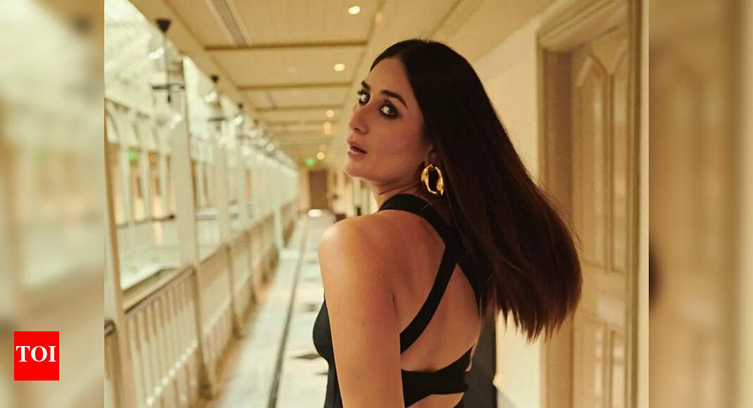 Kareena Kapoor Khan gives us a glimpse into her Friday night plans, drops a blurry pic with ‘her boy’ – See inside – Times of India