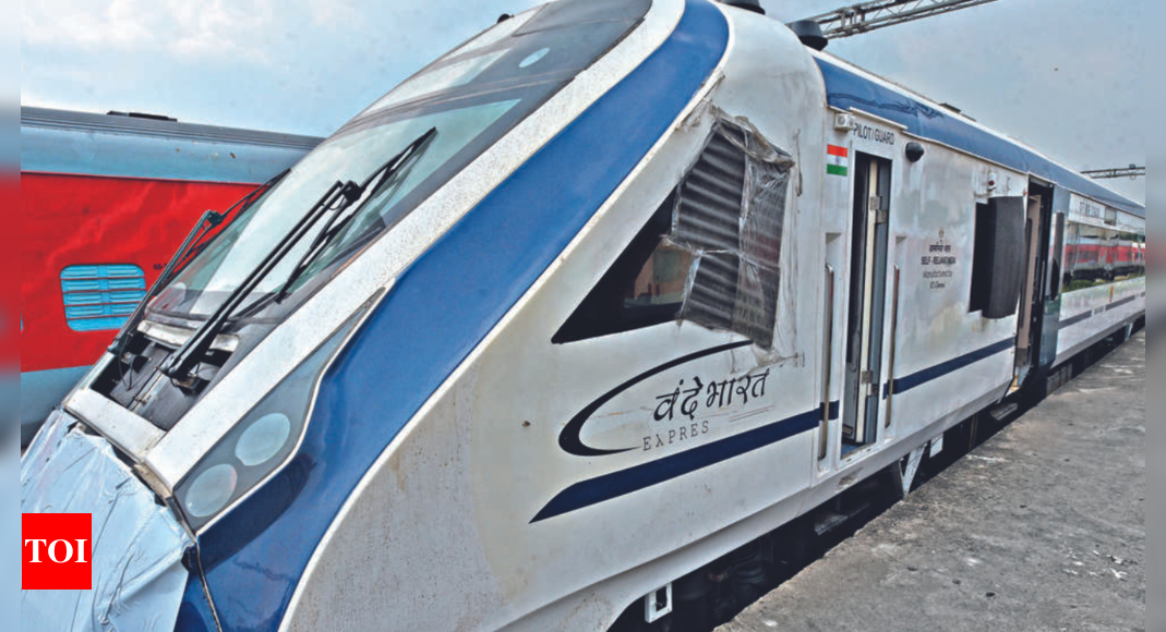 Union Budget 2023-24: 300-400 Vande Bharat trains may be announced in Budget – Times of India