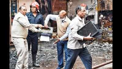 Delhi: 150 shops gutted in Chandni Chowk, losses may run into hundreds of crores