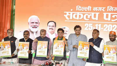 Delhi: Free bicycles, 5 meals in BJP's MCD manifesto