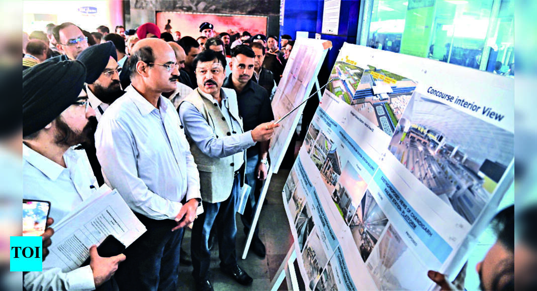 15-mth Deadline To Convert City Rly Stn Into ‘world-class’ | Chandigarh ...